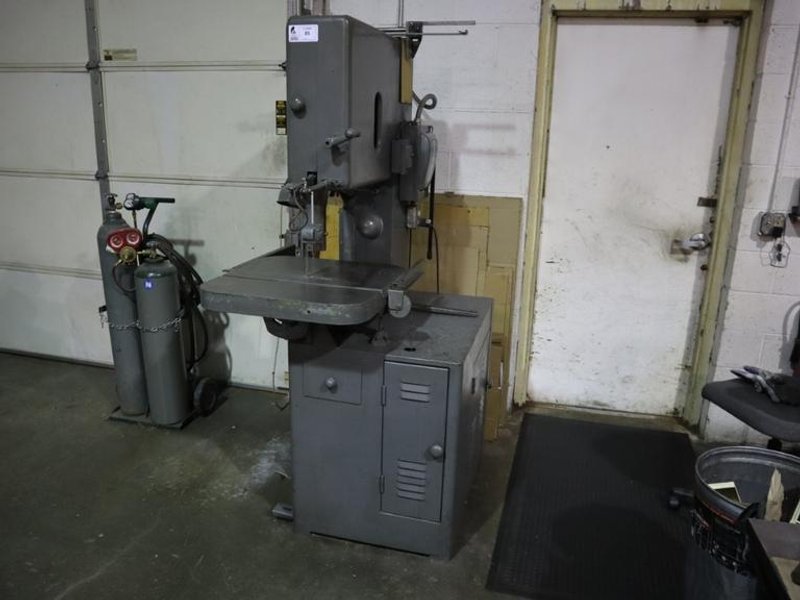 Grob NS18 Vertical Band Saw with Blade Welder and Grinder- Auction Item