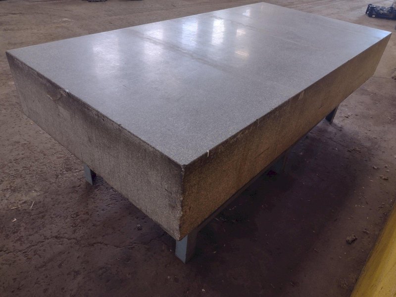 8&#039; X 4&#039; X 14&quot; CHALLENGE PRECISION LAYOUT INSPECTION GRANITE TABLE: STOCK #23796