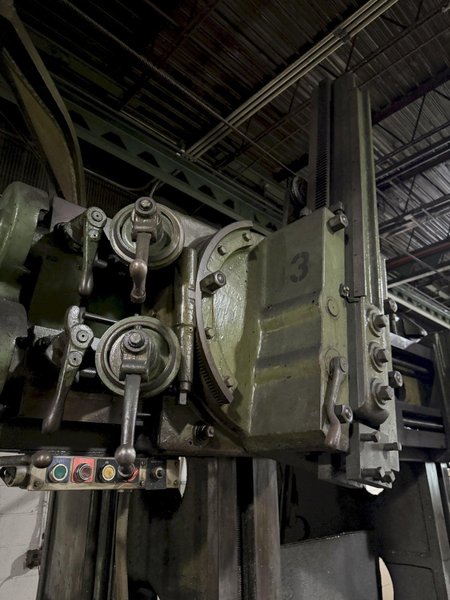 KING VERTICAL TURRET LATHE. STOCK # 0546426