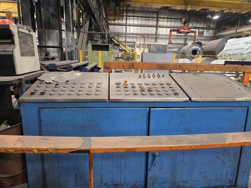 72" x .250" x 80,000# BRADBURY CUT TO LENGTH LINE