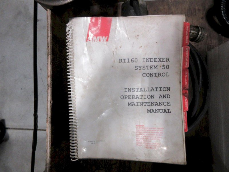 SMW RT160 CNC Rotary Indexer w/ SMW System 50 Servo Controller &amp; Manual – Complete 4th Axis Package- Auction Item