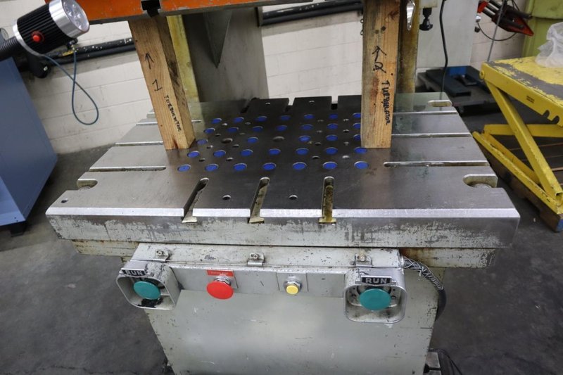 Pacific 110 PF-OBS Hydraulic Press, 110 Ton, 8.25&quot;Stroke, Dual Palm Buttons- Auction Item