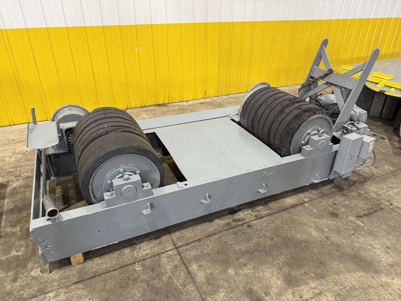 120,000 LB / 60 TON RANSOME PANDJIRIS TANK TURNING WELDING ROLLS, POWER &amp; IDLER: STOCK 13388