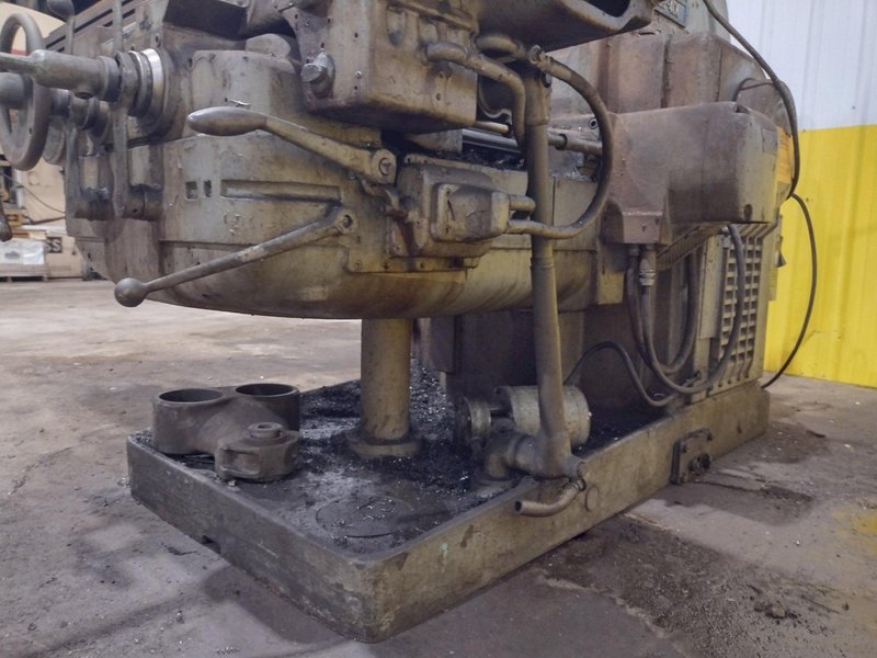 #4 KEARNEY &amp; TRECKER MILWAUKEE MODEL 4CK HORIZONTAL MILLING MACHINE: YOBRO #23955