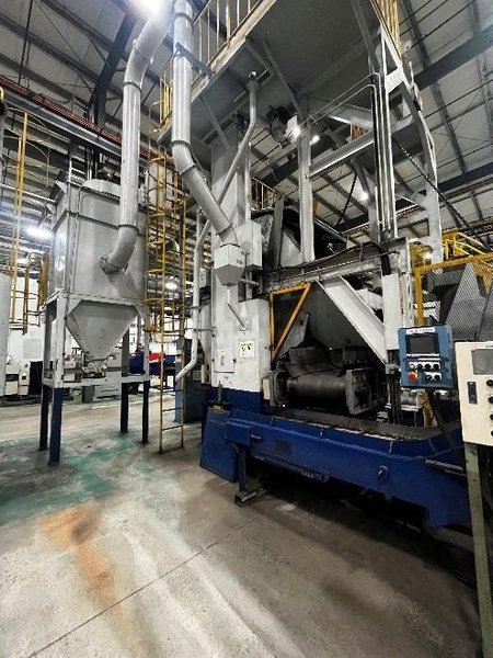 SINTO #CNC-II, DRUM TUMBLING TYPE BLASTING MACHINE