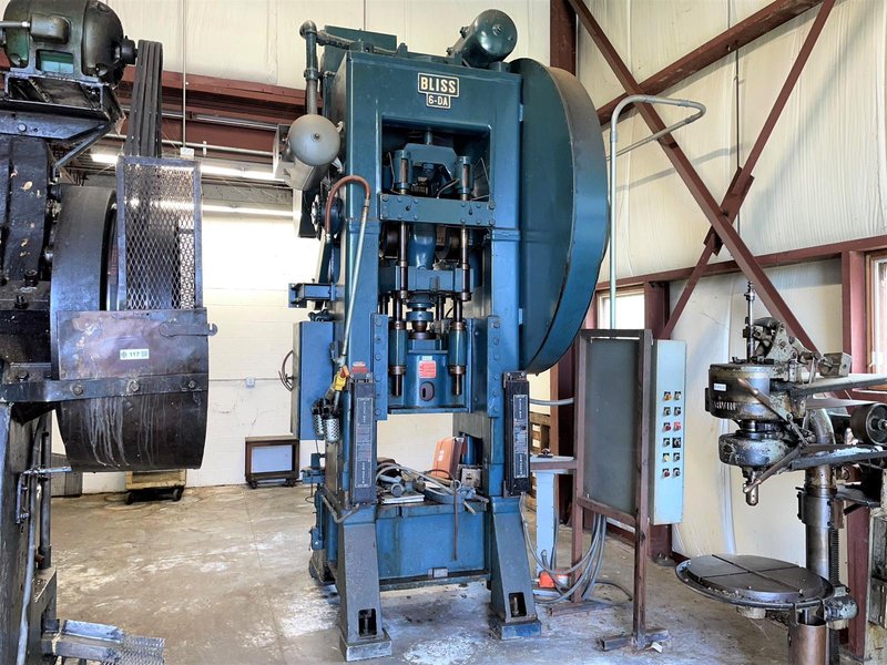 BLISS #6DA STRAIGHT SIDE DOUBLE ACTION CUPPING PRESS