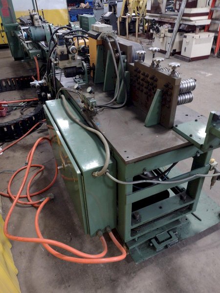 BURR OAK MODEL #VBHB RETURN TUBE BENDER &amp; MODEL #MTCO STRAIGHTENER FEEDER: STOCK #15868
