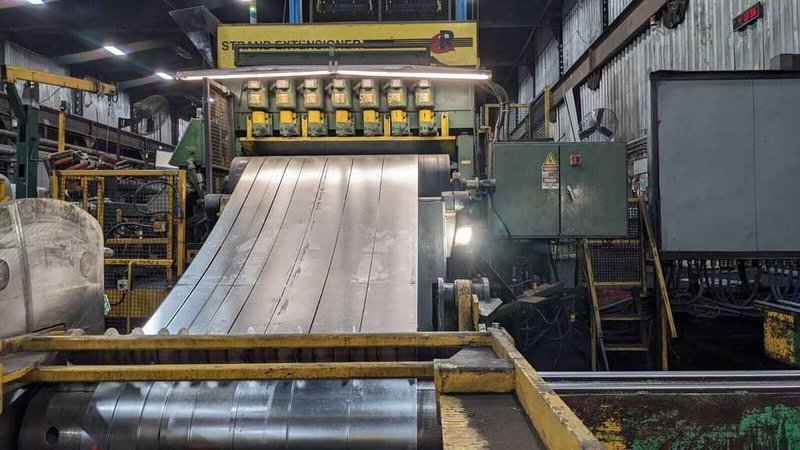 60" x 7.00" x 50,000# Cincinnati/Herr Voss Slitting Line