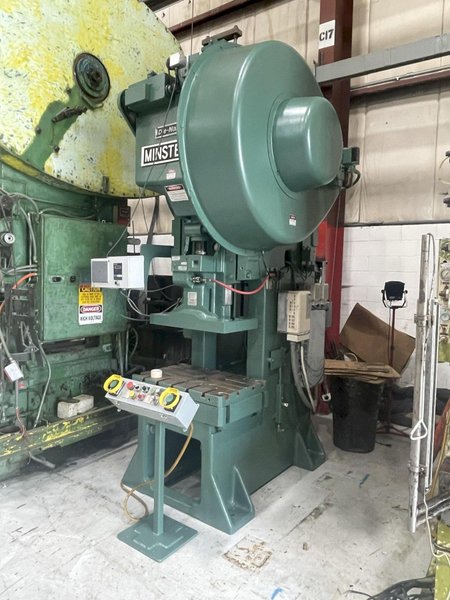 75 ton Minster Press Model #7D-SS - Used OBS Geared Press For Sale, REBUILT 2023!