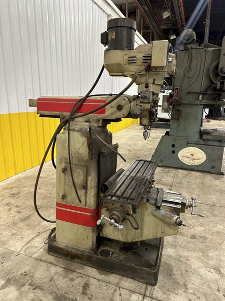 3 HP MICROCUT MODEL #837 VERTICAL MILL W/ VISE: STOCK #20998