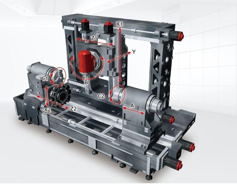 Mori Seiki NT4200/1000SZ CNC Multi-tasking Lathe For Sale - 2007