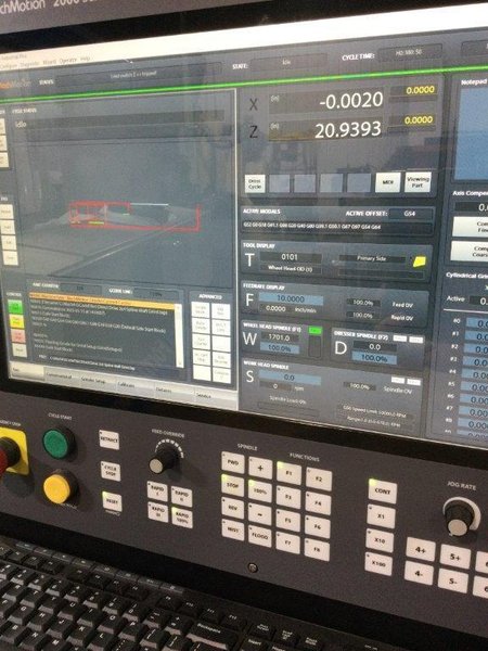 Jones &amp; Shipman Format 15/1000 Universal Grinder, 1995 – w/ upgraded control system