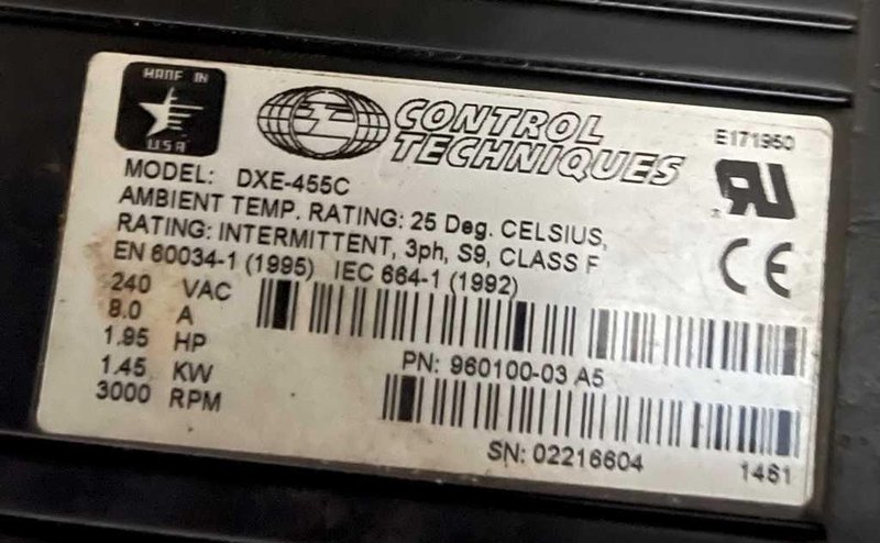 Feeder, Servo, G. Macicania, 48" x 0.075" STOCK # 2764