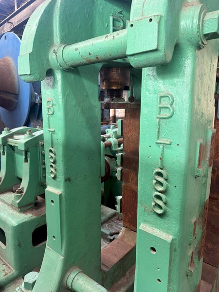 12" WIDE BLISS 4-HIGH REDUCING ROLLING MILL: YOBRO#26317