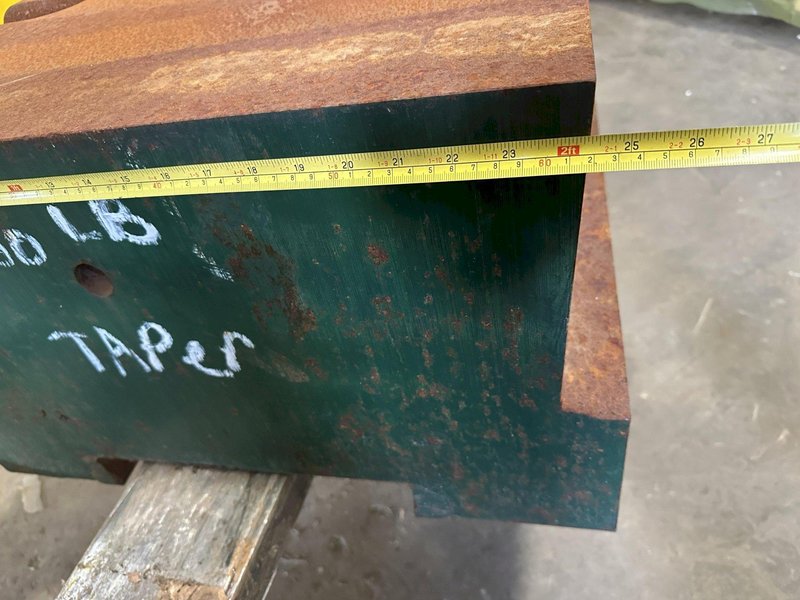 23&quot; X 16&quot; CECO #23 DIE FORGER ANVIL CAP SOW BLOCK: STOCK 13922