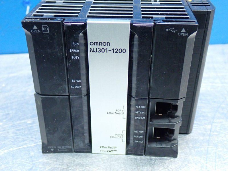 OMRON PROCESSOR CPU  UNIT  -  NJ301-1200
