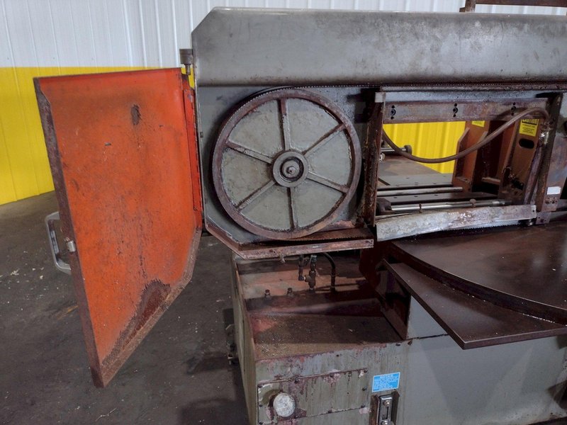 13" x 20" COSEN MODEL #C500MNC FULLY PROGRAMMABLE AUTOMATIC MITER HORIZONTAL BANDSAW: STOCK #18782