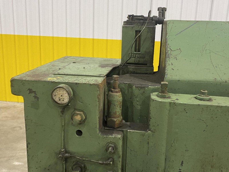 10' X 1/4" WYSONG MODEL #1025 MECHANICAL POWER SQUARING SHEAR: STOCK #20267