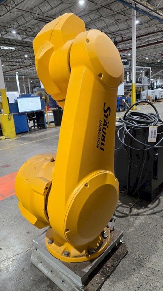 STAUBLI TX200 / CS8C TX200 ROBOT ARM AND CABINET USED
