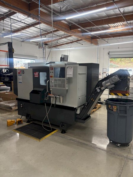 2024 Haas ST 15 Tailstock, Presetter, Parts Catcher, Conveyor, Tooling