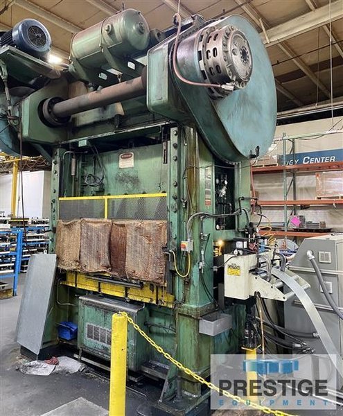 200 Ton Niagara BP2-200-72-42 Straight Side Double Crank Press