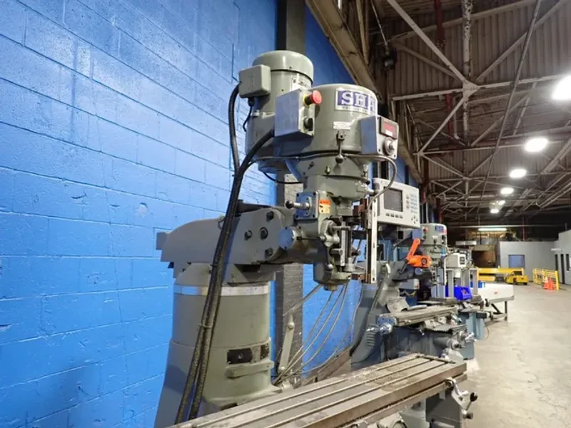 Sharp Industries  50" X 9" Vertical Mill - Lmv-50/dvs