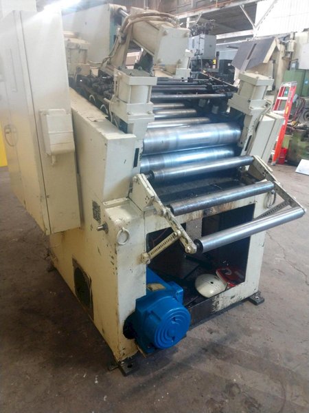 30" X .125" LITTELL MODEL #632D-7PD POWERED STRIP STRAIGHTENER WITH PEELER: STOCK 14128