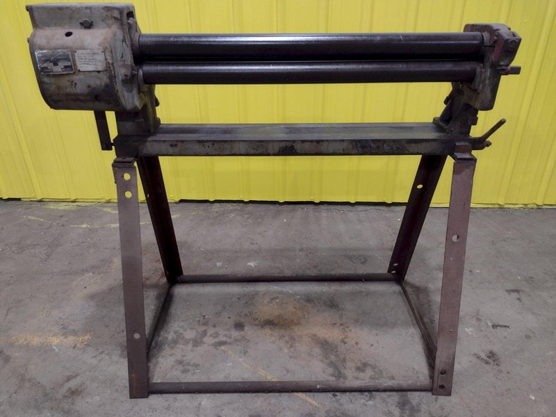 36" X 18 GAUGE PEXTO MODEL #390-F PLATE BENDING ROLL STOCK #18949