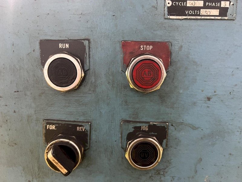 18&quot;  X .187&quot; CWP MODEL #18C POWERED COIL STRIP STRAIGHTENER: STOCK #19807