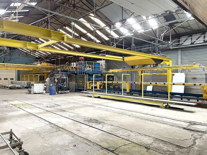 Manni / Cannon - polyurethane press for sandwich panels