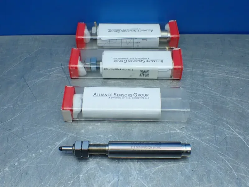 ALLIANCE SENSORS GROUP 3 LINEAR VARIABLE INDUCTIVE TRANSDUCER POSITION SENSORS  -  GHSI-19-006-A-02-20-S