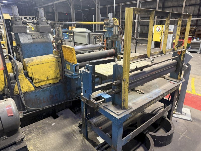48" X 6" WEAN MOTORIZED SLITTER HEAD FOR SLITTING LINE: YOBRO #25242