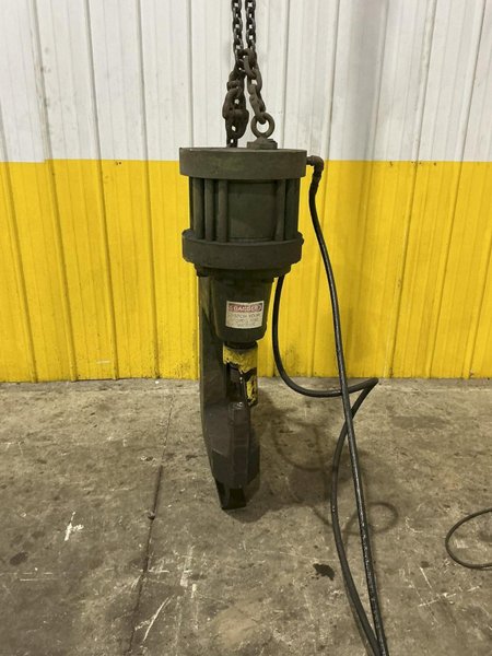 50 TON WA WHITNEY PORTABLE HYDRAULIC PUNCH PRESS: YOBRO #24626