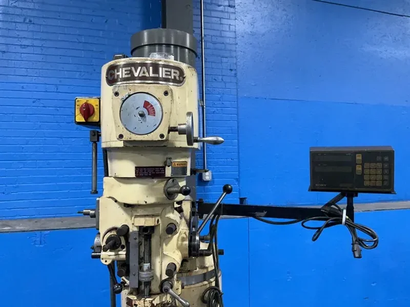 FALCON CHEVALIER MACHINERY INC. 9”X42” VERTICAL MILL  -  FM-3VS