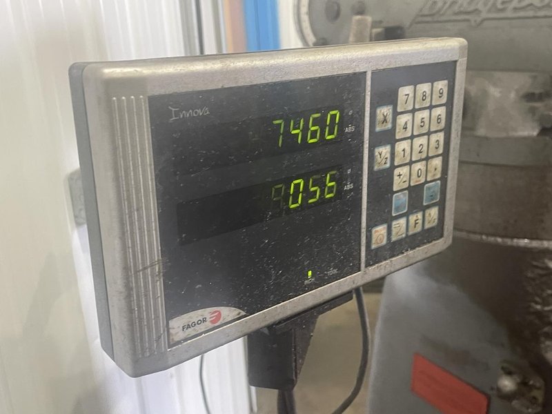 BRIDGEPORT MILL BASE NO HEAD: STOCK #76740