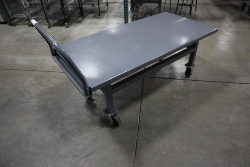 ULINE Steel Shop Cart  - 24" Deck Height- Auction Item