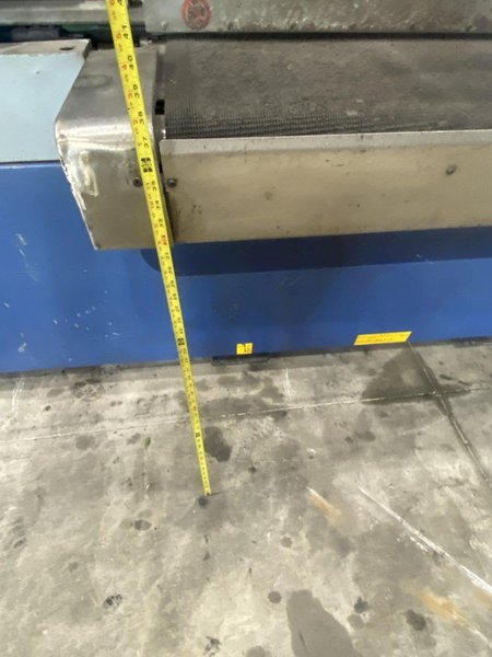 60" WIDE LISSMAC MODEL #SBM-M1500 DESCALER / BELT GRINDER: STOCK #20990