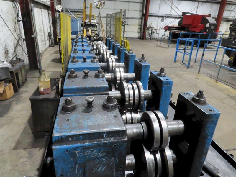 8 STAND ARDCOR ROLLFORMER, TOOLED FOR ANGLE &amp; CHANNEL: YOBRO #24841