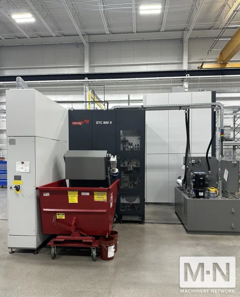 Starrag STC 800 X CNC 5-Axis Horizontal Machining Center, 2020 with 22 station FMS