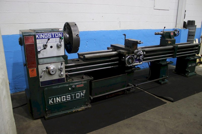 24&quot; X 118&quot; KINGSTON GAP BED ENGINE LATHE: STOCK #66727