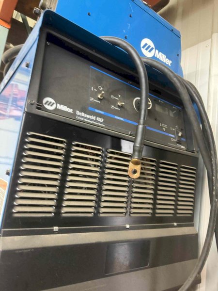 ABB IRB-1400 Welding Robot with Miller Deltaweld 452 and Robotic Interface II Weld Controller