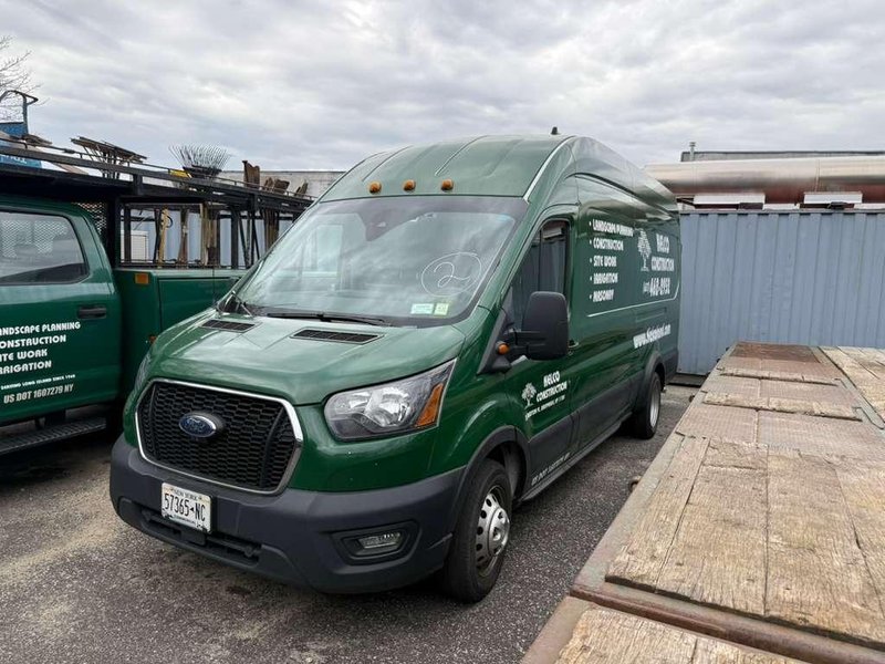 2023 Ford Transit Cargo Van – High Roof, Backup Camera, Blind Spot Assist, Fleet Ready