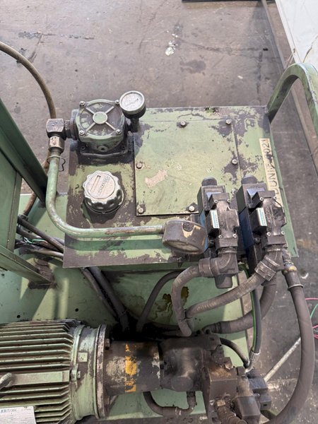 70 TON FRANKLIN HYDRAULIC C FRAME HYDRAULIC WEB PUNCH. STOCK # 0887225