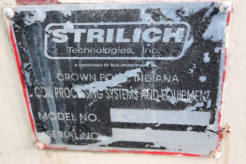 20,000 LBS X 48&#039; X 36&#039; STRILICH COIL FEED LINE: STOCK #67555