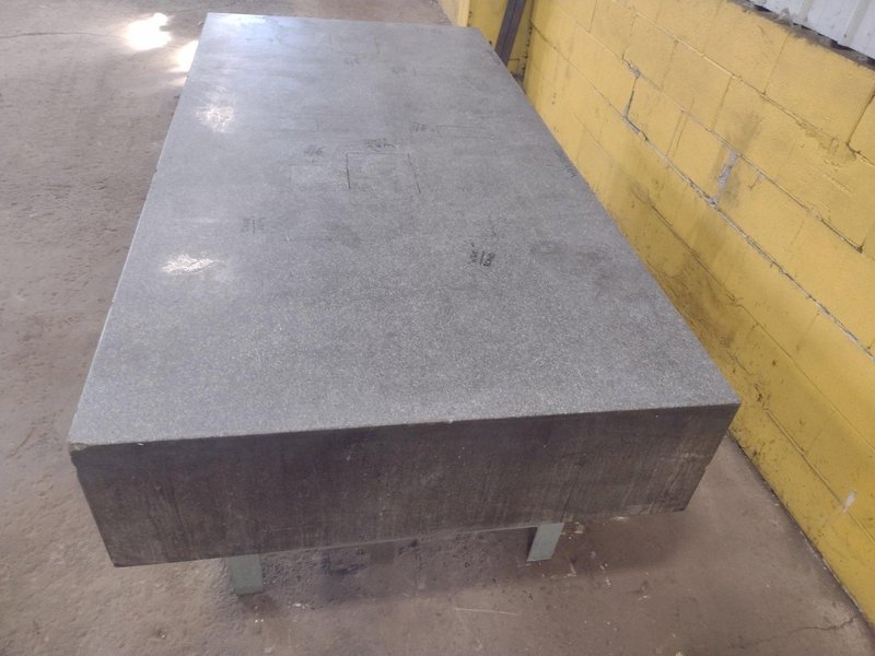 8&#039; X 4&#039; X 14&quot; CHALLENGE PRECISION LAYOUT INSPECTION GRANITE TABLE: STOCK #23804