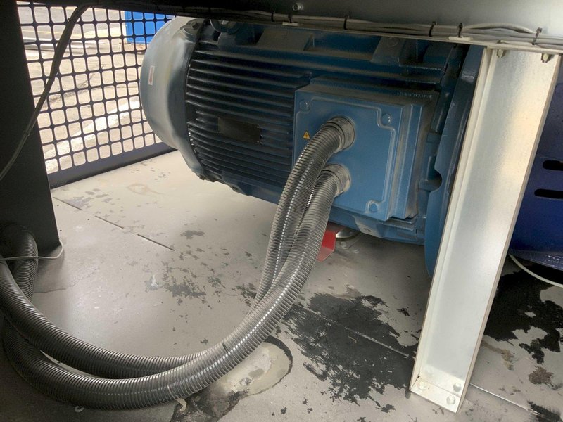150 HP QUINCY MODEL QGV 150 ROTARY SPEED AIR COMPRESSOR: STOCK #80222