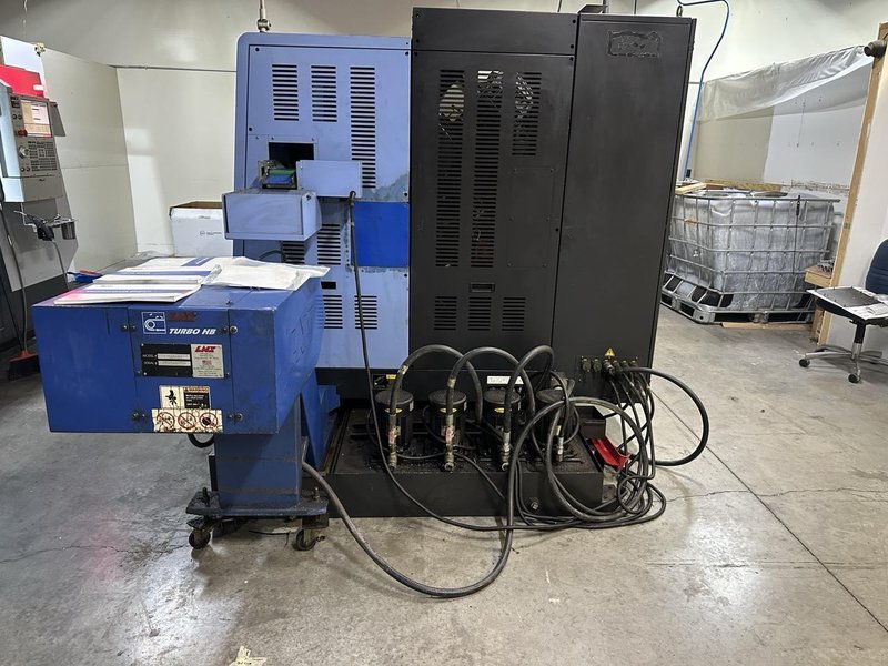 Doosan Puma TT-1800SY Multi-Axis CNC Lathe, 2014 – Parts Catcher, Tool Pre-setter