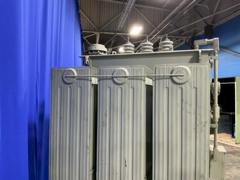 GENERAL ELECTRIC 8 PSI POSITIVE / 3 PSI NEGATIVE, 1630 KVA RECTIFIER DUTY TRANSFORMER