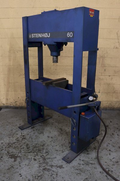 66 TON STENHOJ HYDRAULIC H FRAME PRESS: STOCK #73108