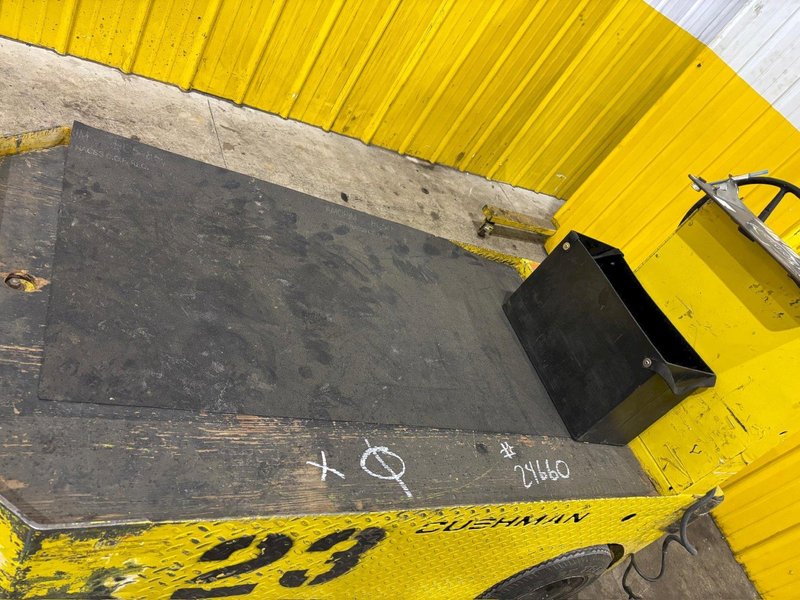 36 VOLT CUSHMAN MODEL #898361 STOCK CHASER/TUGGER CART: YOBRO #24660